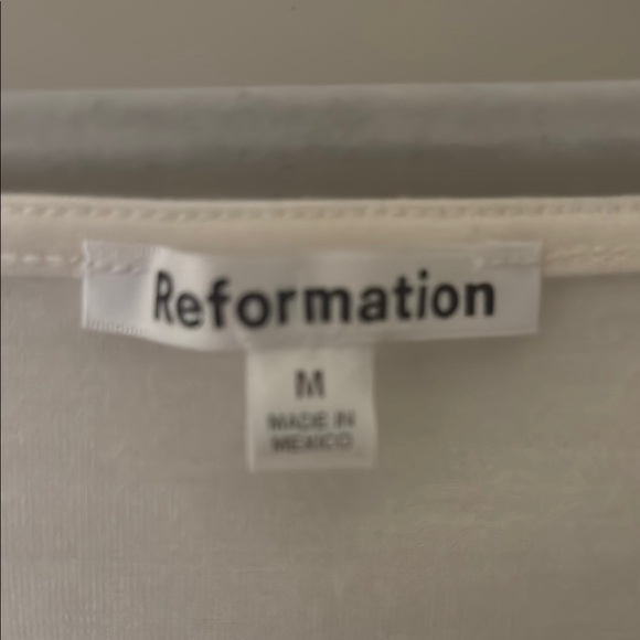 NWOT Reformation Brielle Top - Picture 4 of 5
